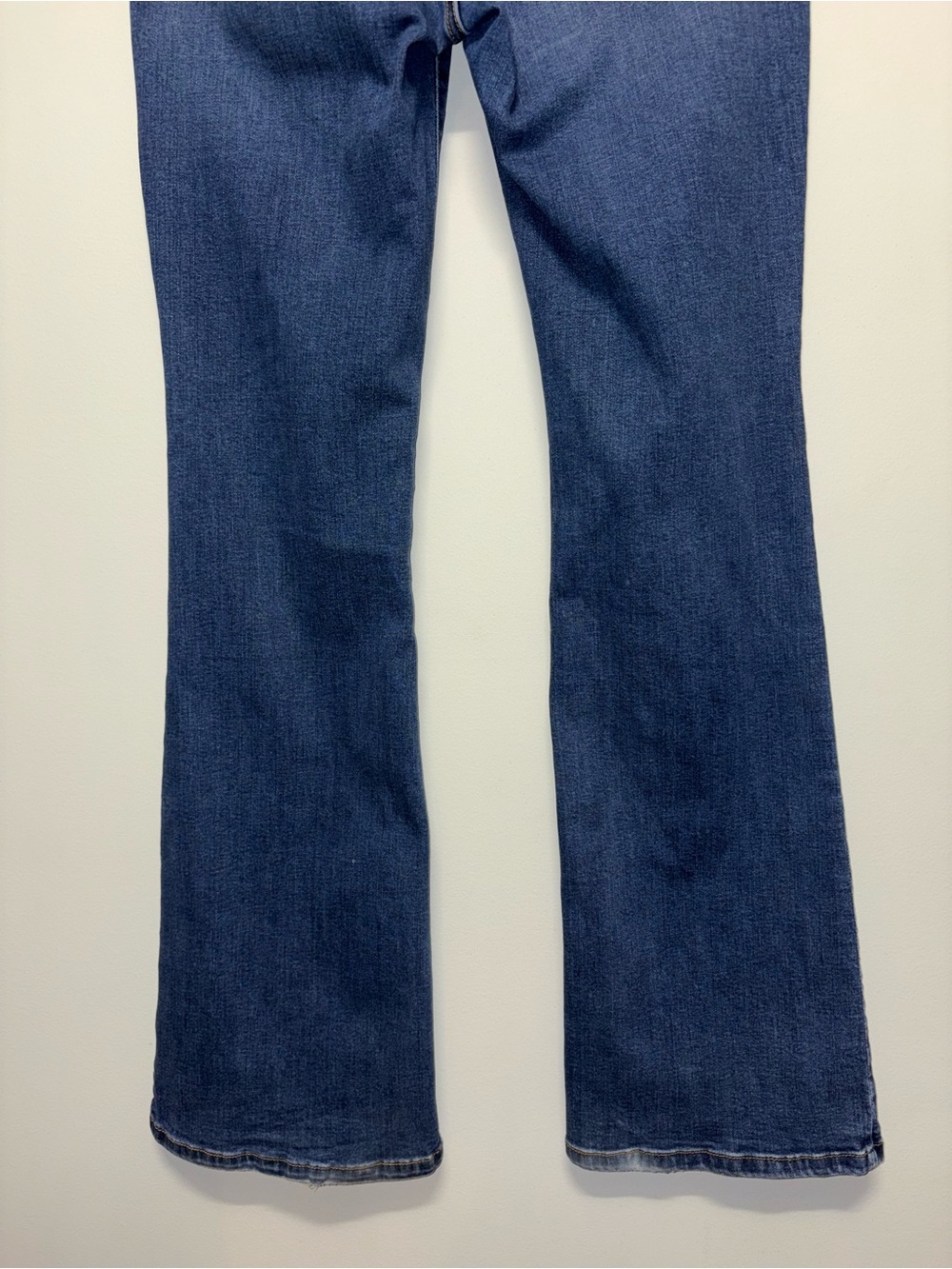 KanCan Distressed Dark Blue Flare Jeans Women’s 11/29 - Picture 6 of 11
